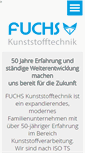 Mobile Screenshot of fuchs-kunststoff.de